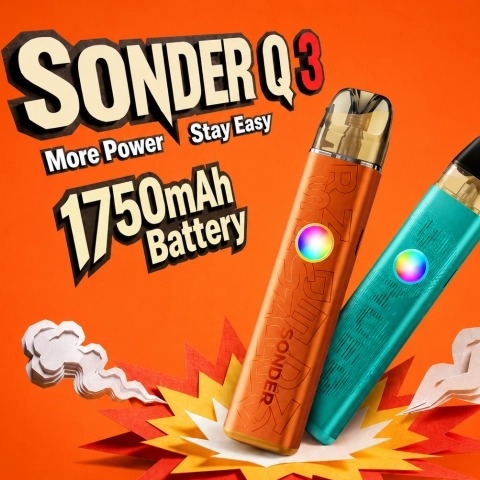 Kit Pod Sonder Q3 3ml 1750mAh - Geekvape by GEEK VAPE — ALTERVAPE - Vape in style!