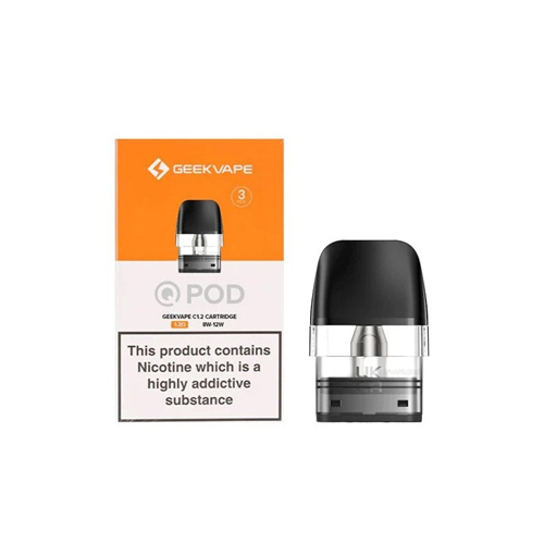 Cartridges Q series 3ml 0.6/0.8/1.2Ω (1pcs) - Geekvape by GEEK VAPE — ALTERVAPE - Vape in style!