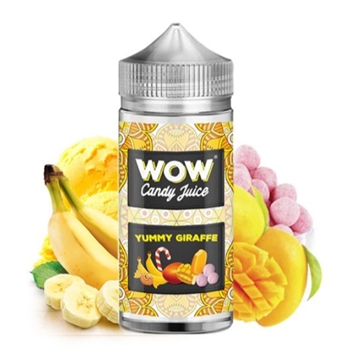 Yummy Giraffe 0mg 100ml - WOW by Candy Juice by CANDY JUICE — ALTERVAPE - Vape in style!