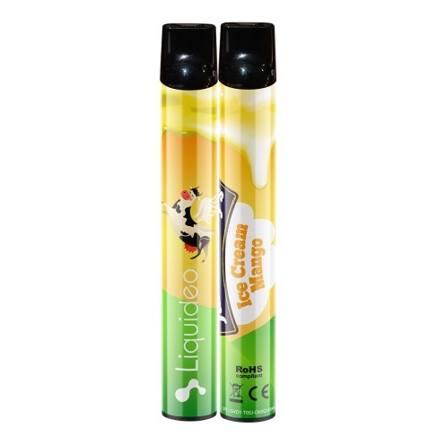 Ice Cream Mango 600 puffs - Wpuff by Liquidéo by LIQUIDEO — ALTERVAPE - Vape in style!