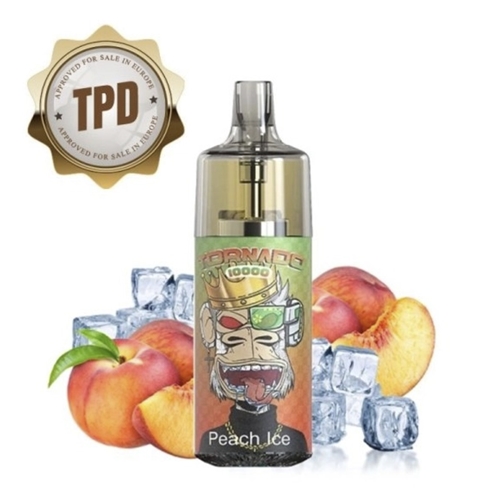 Tornado 10000 TPD Europe Mars Edition 20mg – Peach Ice by TORNADO — ALTERVAPE - Vape in style!