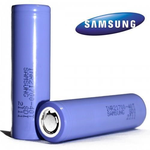 Samsung 40T 21700 4000mAh 35A Battery by SAMSUNG — ALTERVAPE - Vape in style!