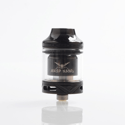 Oumier Wasp Nano RTA Black — ALTERVAPE - Vape in style!