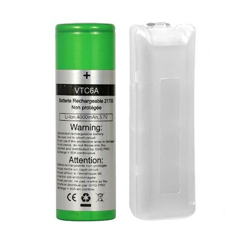 Battery VTC6A 21700 4000mAh 30A by SONNY — ALTERVAPE - Vape in style!