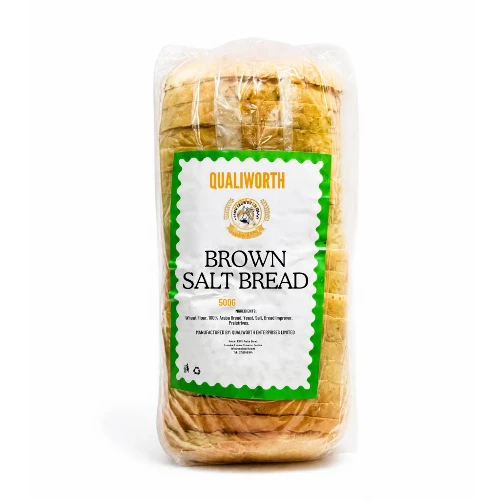 QUALIWORTH BROWN SALT BREAD 500G