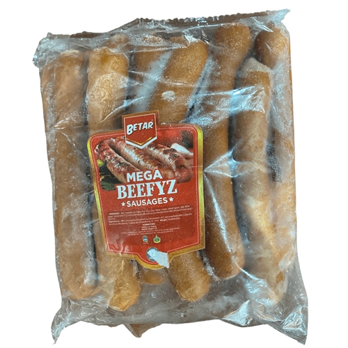 BETAR MEGA BEEFYZ SAUSAGES 14PCS