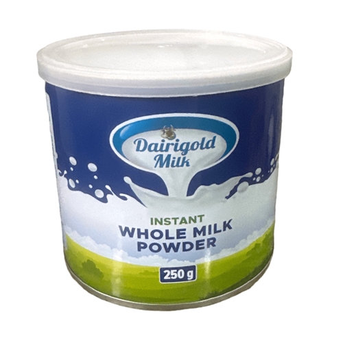 AMOS DAIRIGOLD POWDERED MILK 250G (TIN)