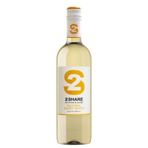 2SHARE NATURAL SWEET WHITE WINE 750ML