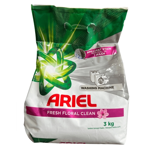 ARIEL AUTO WASH FRESH FLORAL CLEAN 3KG