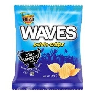 TROPICAL HEAT WAVES SALT & VINEGAR 30G